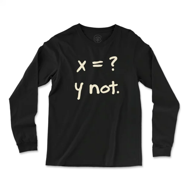 y not. — LeftyNote · Dark Cotton shirt from Cotton Bureau
